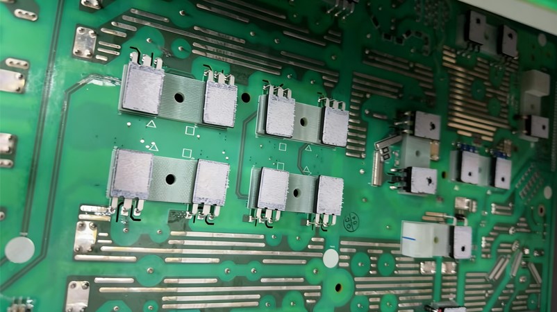 Thermal grease application inside PCS modules